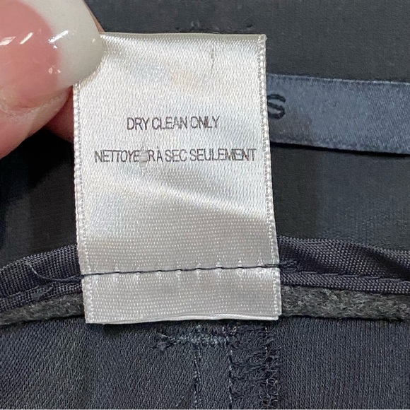 CASSIS / Gray Silk Blend Roll Up Cargo Pants Size 12 - Picture 6 of 12